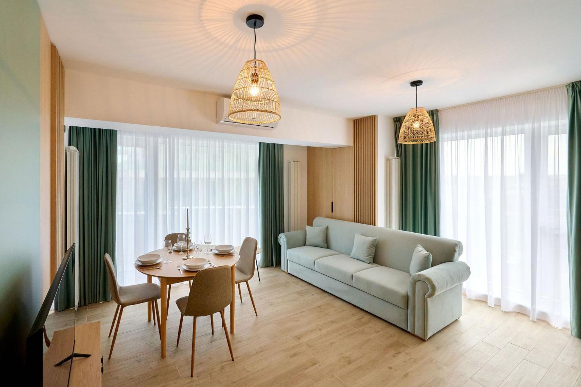 Summer Residence Apartment In Infinity Beach Resort - Parking Mamaia Εξωτερικό φωτογραφία