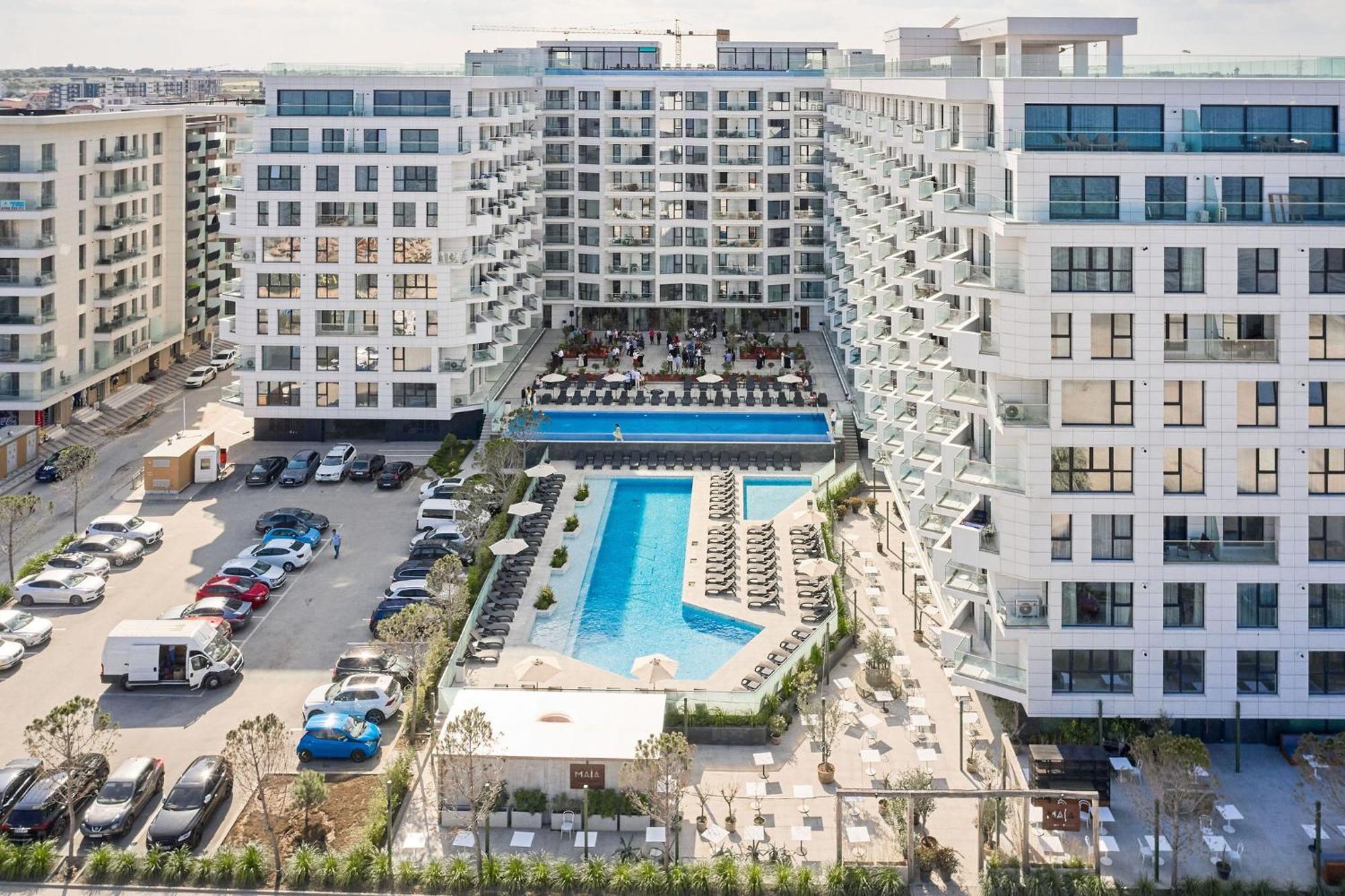 Summer Residence Apartment In Infinity Beach Resort - Parking Mamaia Εξωτερικό φωτογραφία